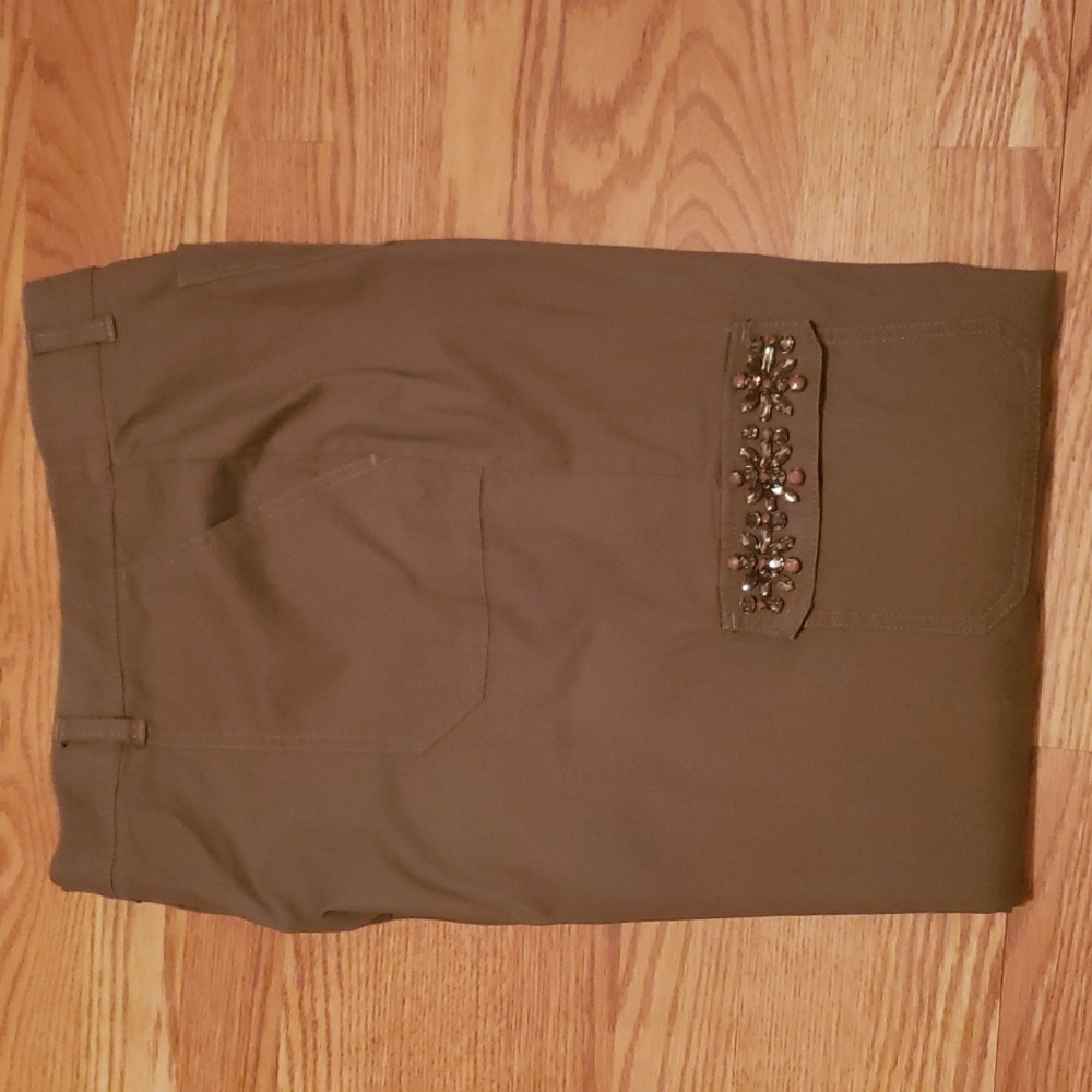 Embellished Cargo Pants